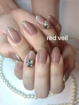 ミディアム ネイル 長さ出し専門 nynaのネイルデザイン