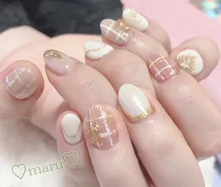ネイル まるみ ♡のネイルデザイン