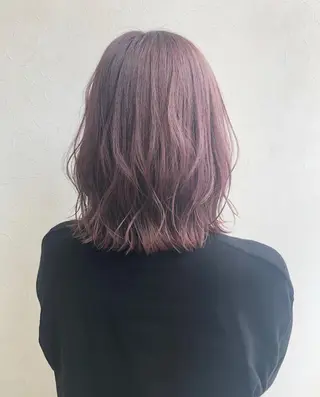ミディアム カラー nakahara madokaのヘアスタイル