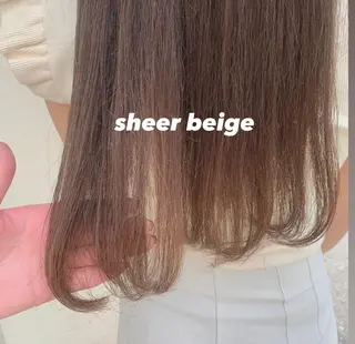 ロング カラー 顔周りレイヤー 🎀マリノのヘアスタイル