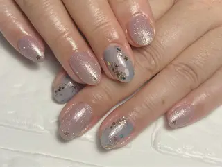 セミロング わたびき えりこのネイルデザイン