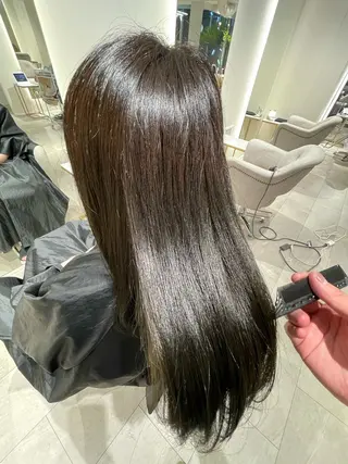 ロング 髪質改善/カットモデ ル募集✨️根本 彩永のヘアスタイル