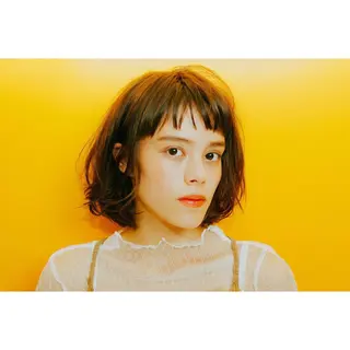ミディアム カラー (スタイリスト)牧 好美のヘアスタイル