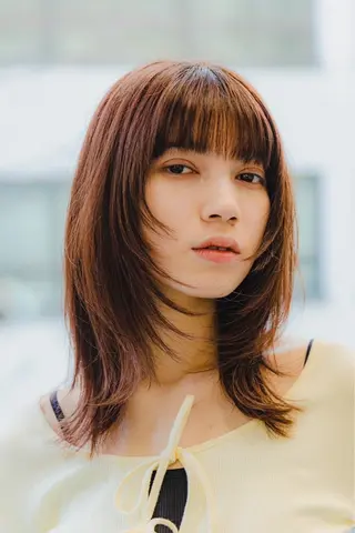 ミディアム 銀座/レイヤー 🌷nonoka🌷のヘアスタイル