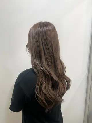 ロング カラー きむら なみか🪐のヘアスタイル