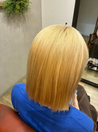 ミディアム カラー 清水 美香のヘアスタイル