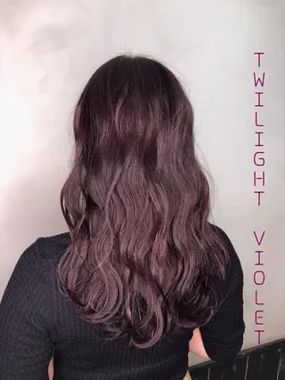 ロング カラー パーマ 美髪矯正 🌈髪質改善 山下のヘアスタイル