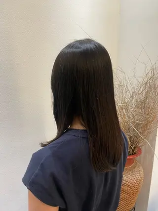 セミロング カラー M.SLASH AVEDA 自由が丘所属・栗田 莉奈/ 自由が丘のヘアスタイル