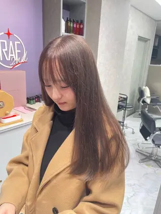 ロング カラー RAF TOKYO 2nd 今泉店所属・RAF KAEDEのヘアスタイル