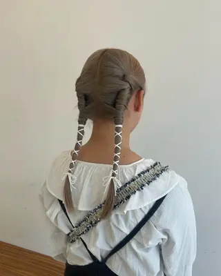 ロング ヘアアレンジ 木村 咲良のヘアスタイル