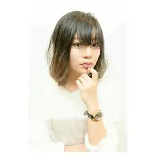 ショート ミディアム カラー 原田 祥彰のヘアスタイル