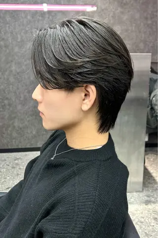 ショート カラー メンズ メンズスタイリスト 前田雄輝のヘアスタイル