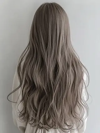 ロング カラー LAWE.北堀江/ 韓国エクステのヘアスタイル