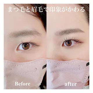 マツエク・マツパ アイブロウ N(エヌ) 中村のマツエク・マツパデザイン