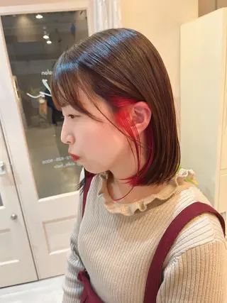 ショート 鹿毛 裕一郎のヘアスタイル