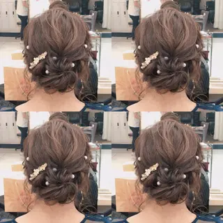 ミディアム ヘアアレンジ 🌷MAYU 🌷のヘアスタイル