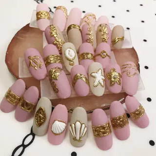 ネイル 奥園 良恵のネイルデザイン