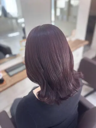 ミディアム カラー 草津美容室🪽 Coconeのヘアスタイル