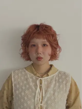 ショート カラー ヘアアレンジ ニュアンスカラー🧶 nanacoのヘアスタイル