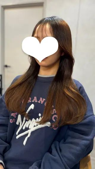 セミロング 吉祥寺プルエクステ 🌟Hiraiのヘアスタイル