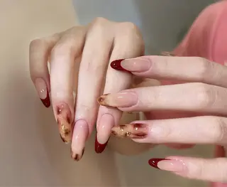 ネイル Venusパラジェル 長さだし専門店のネイルデザイン