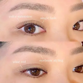 マツエク・マツパ NERU  lash&brow所属・鈴木 音瑠のマツエク・マツパデザイン