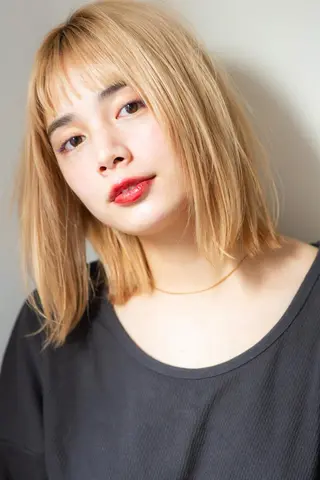 ミディアム カラー ARIETTA GINZA 銀座のヘアスタイル