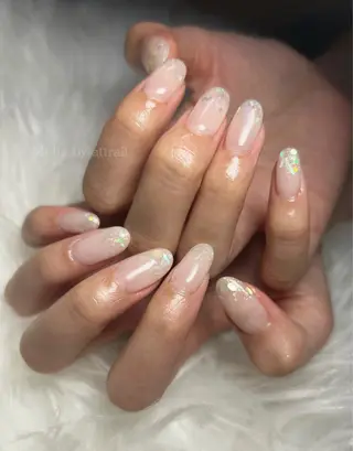 ネイル Melia　by attrait所属・Melia by attrait🌿杏のネイルデザイン