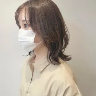 ミディアム Eleanor梅田店 REMIのヘアスタイル