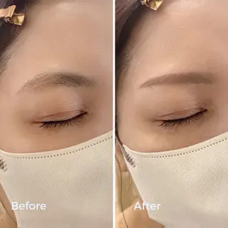 アイブロウ 大石はな / lavlunaのマツエク・マツパデザイン