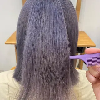 ミディアム little salt 渋谷店所属・akina＊ブリーチ ♡トレンドヘアのヘアスタイル