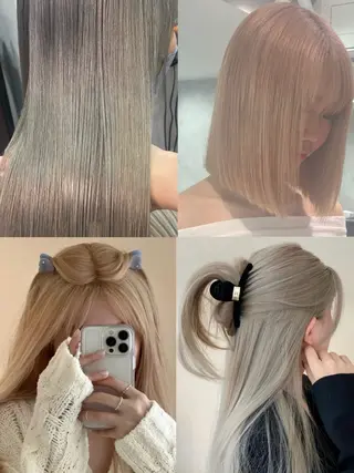 ロング カラー 🫧 栄ハイトーン Yasuyo🫧のヘアスタイル