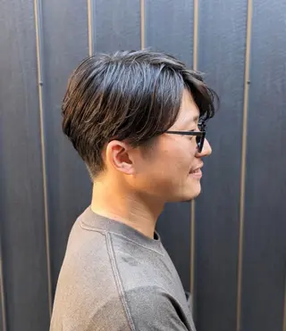 パーマ メンズ neguse所属・neguse 京都西院 貸切美容室のヘアスタイル