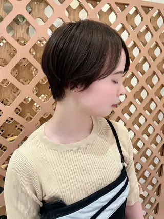 ショート カラー 川間 将彦のヘアスタイル