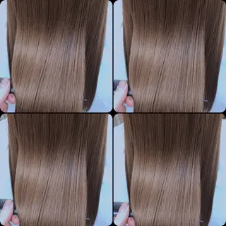 セミロング ❤︎大人シック ベージュrihoのヘアスタイル