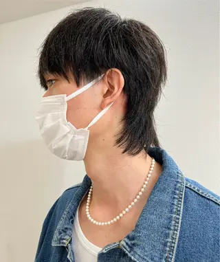 ショート カラー パーマ ヘアアレンジ メンズ 【池袋/スパイキー ショート】ⓝⓘⓜⓤのヘアスタイル