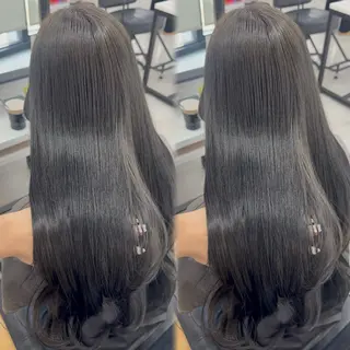 ロング カラー 赤み無し柔らかカラー 【梅田】madokaのヘアスタイル