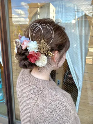 ヘアアレンジ Seaby / 木上 綾菜のヘアスタイル