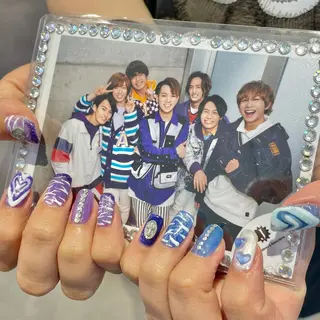 ネイル 🎀ボブ+ハイトーン シュカ👶🏻のヘアスタイル