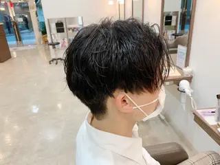 パーマ メンズ unöi所属・3月Open unöi  ホナミのヘアスタイル