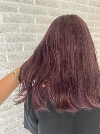 ロング カラー ヘアアレンジ 米村（北岡）慶子 お店変わりました！のヘアスタイル