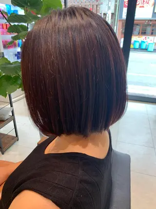 ミディアム 近 紗理奈のヘアスタイル