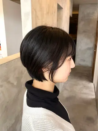 ショート Salon de  COCO所属・Yuka /ツヤカラー✨のヘアスタイル