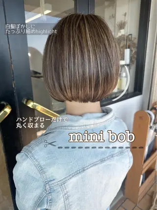 ミディアム 藤本 静香のヘアスタイル