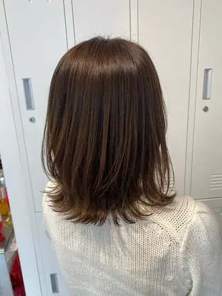 ミディアム カットモデル募集中 /西牧　瑠菜のヘアスタイル