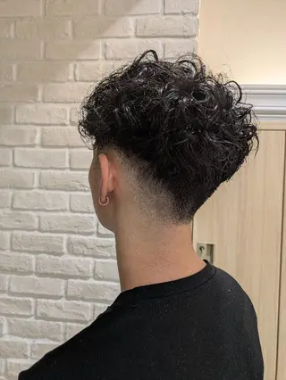 パーマ 佐々木 萌のヘアスタイル