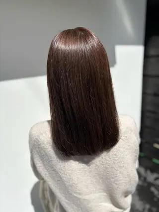 ミディアム カラー ducha所属・DUCHA Tomida naoのヘアスタイル