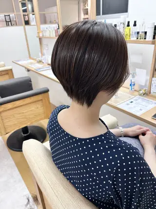 ショート タカムラ ミイユのヘアスタイル