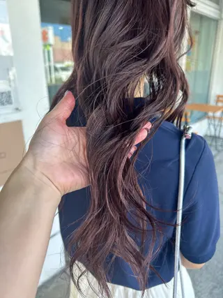 ロング shiho/レイヤー /透明感カラーのヘアスタイル