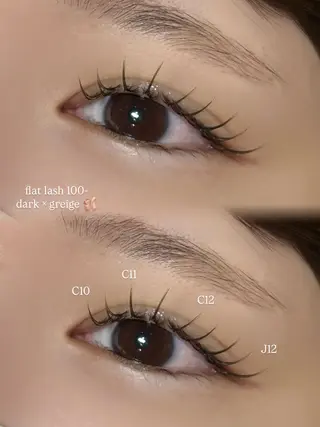 マツエク・マツパ La Chouette umeda EST所属・akamatsu kannaのマツエク・マツパデザイン